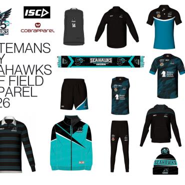 Seahawks 2026 Merch Range, Now Live!