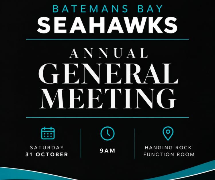 2026 Batemans Bay Seahawks Annual General Meeting