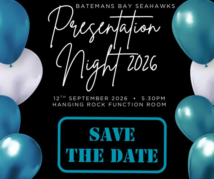 Presentation Night 2026 - Save the Date